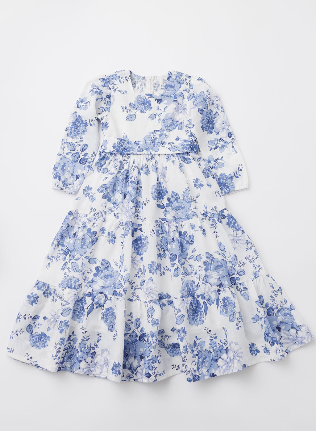 Girls Natural Fiber Dress - Tencel Ramie Blend | Sizes 4-12