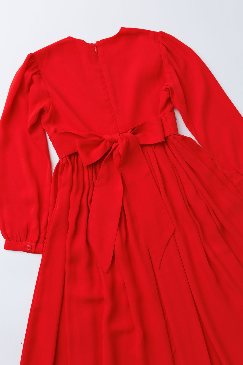 Solid Red Dress for Children - Stylish & Comfortable