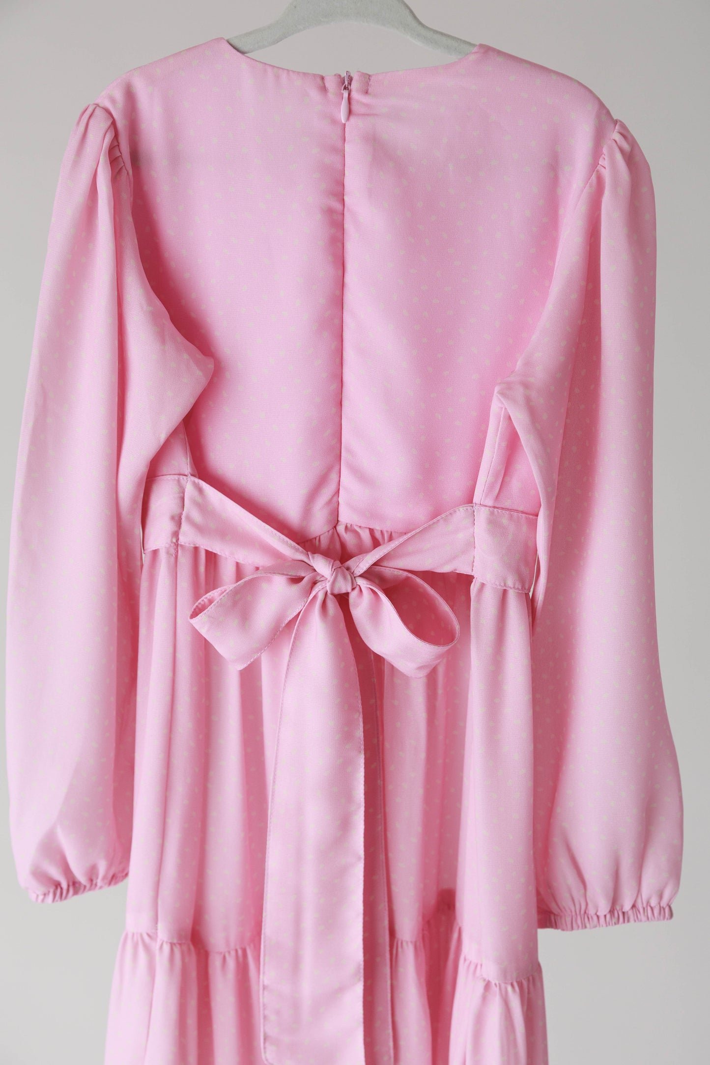 Adorable Pink Polka Dot Dress for Girls - MonkeyFish