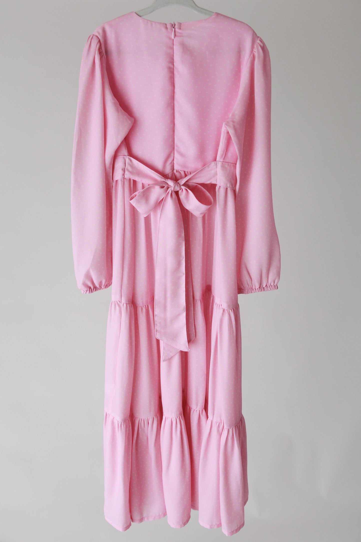 Adorable Pink Polka Dot Dress for Girls - MonkeyFish