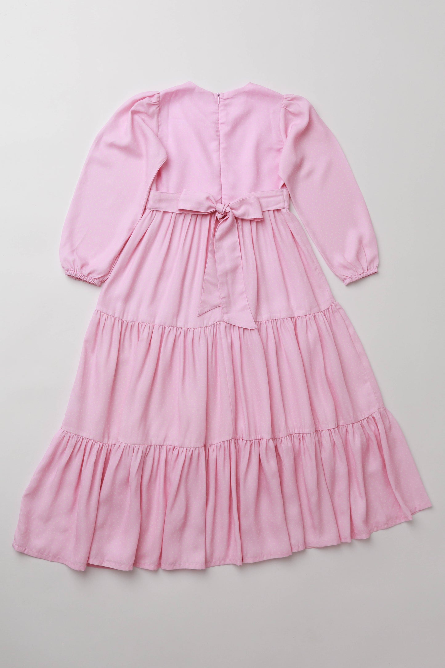 Adorable Pink Polka Dot Dress for Girls - MonkeyFish