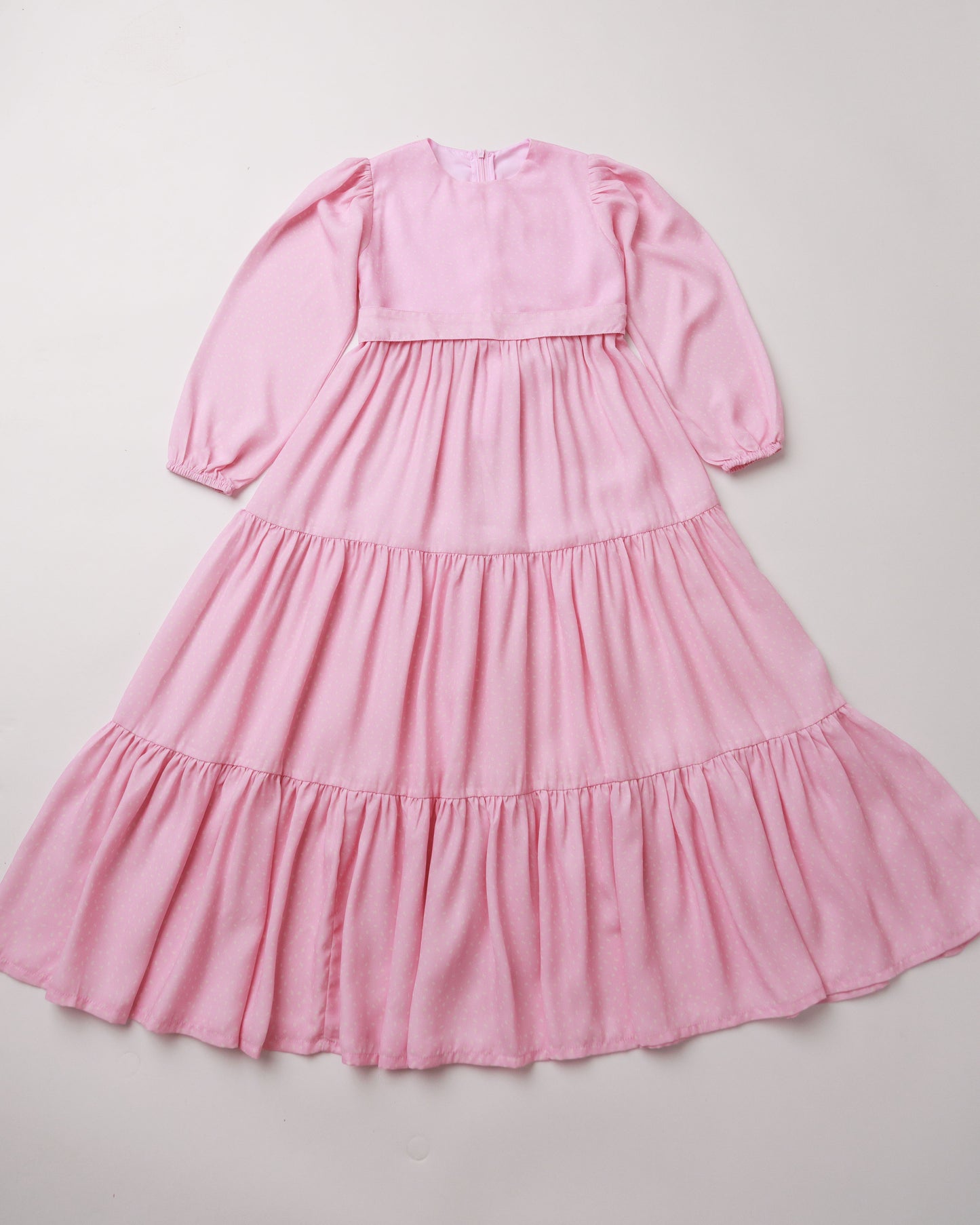 Adorable Pink Polka Dot Dress for Girls - MonkeyFish