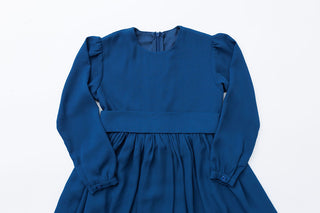 NEW Solid Blue Dress